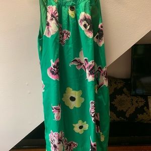 J.crew floral knee length dress